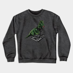 Poor T-Rex DJ Crewneck Sweatshirt